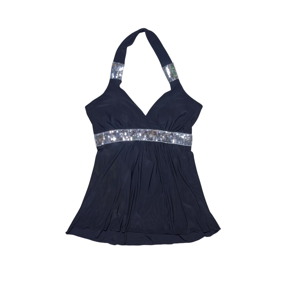 MKM Designs Black Halter Top